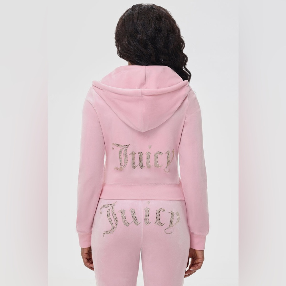 Juicy Couture Pink Rhinestone Set